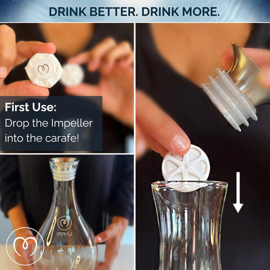 MAYU Water Swirl | Ein neues Trinkgefühl dank natürlicher Wirbelbewegung