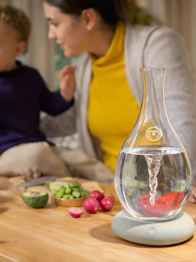 Revitalisiertes Wasser mit dem MAYU Swirl: natürliche, reine