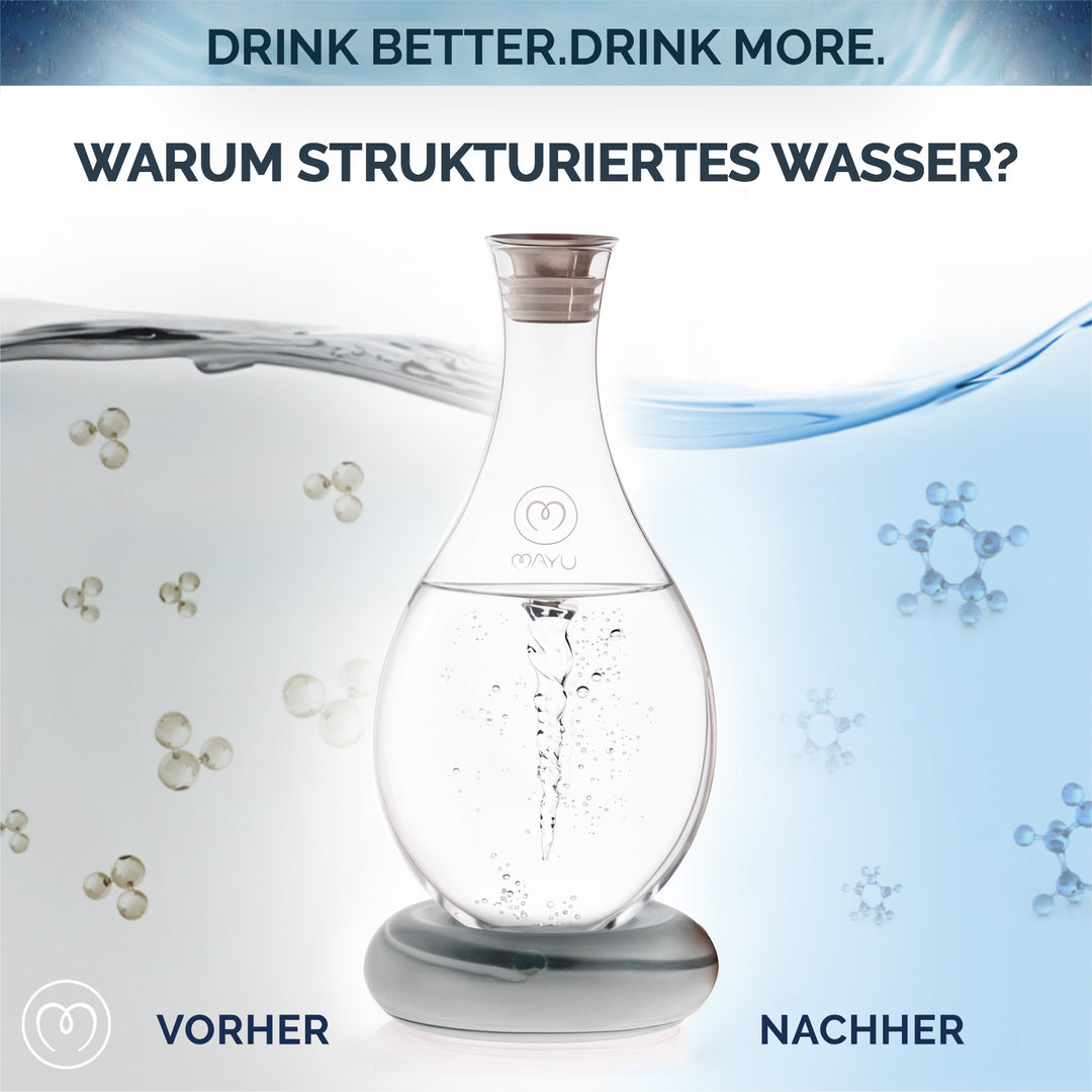 MAYU Water Swirl | Transform Your Water with Natural Swirling Motion