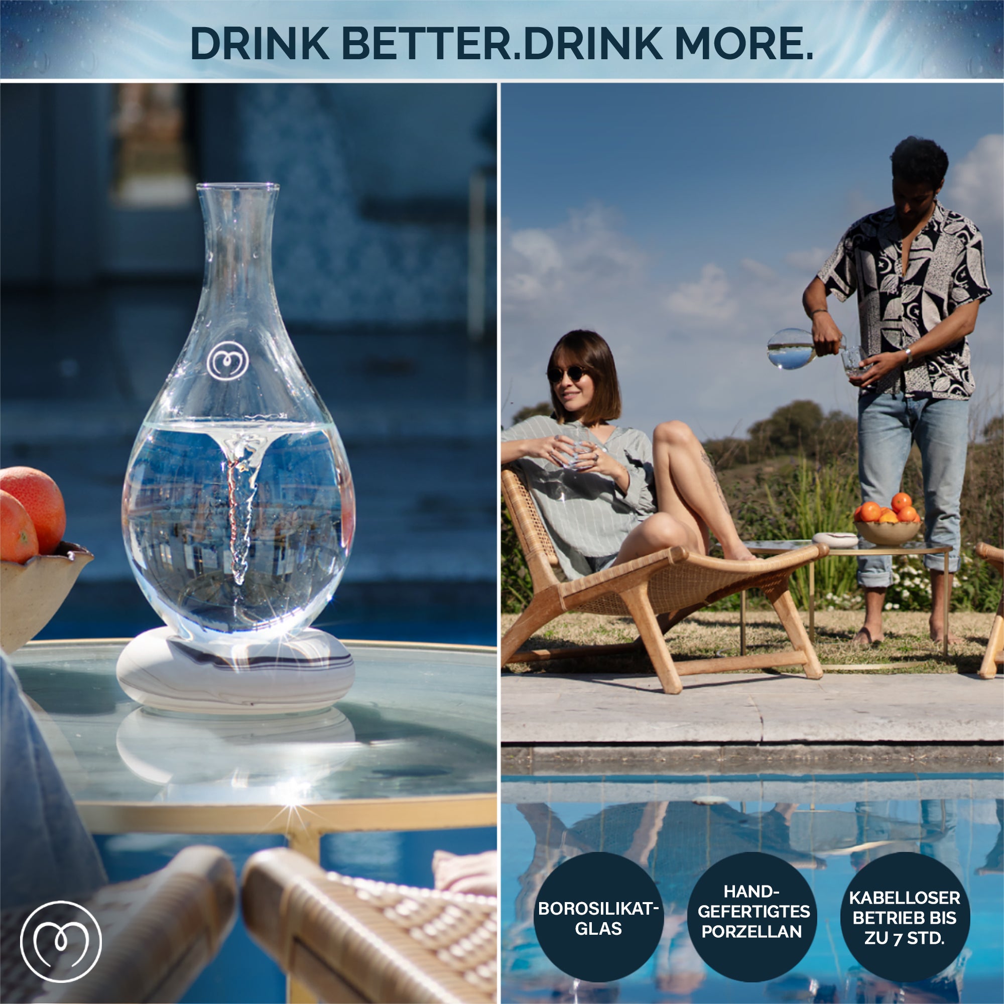 MAYU Water Swirl | Enhance Water's Natural Taste & Vitality at